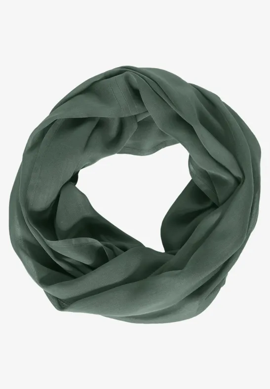 Effen basic lussjaal soft khaki