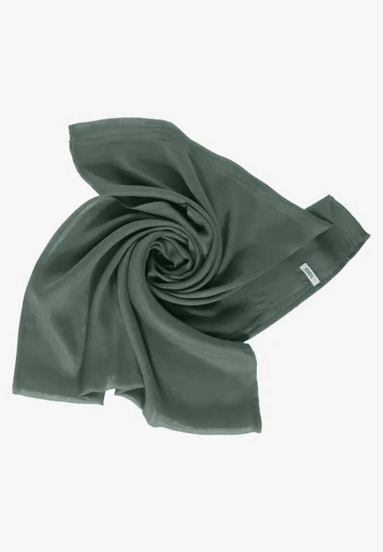 Effen basic lussjaal soft khaki