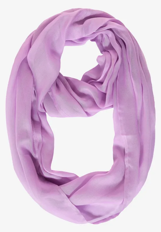 Effen basic lussjaal soft violet