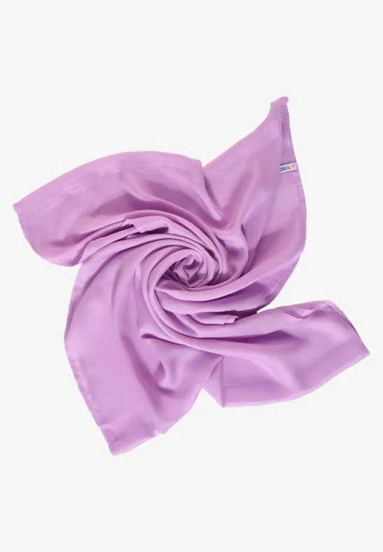 Effen basic lussjaal soft violet