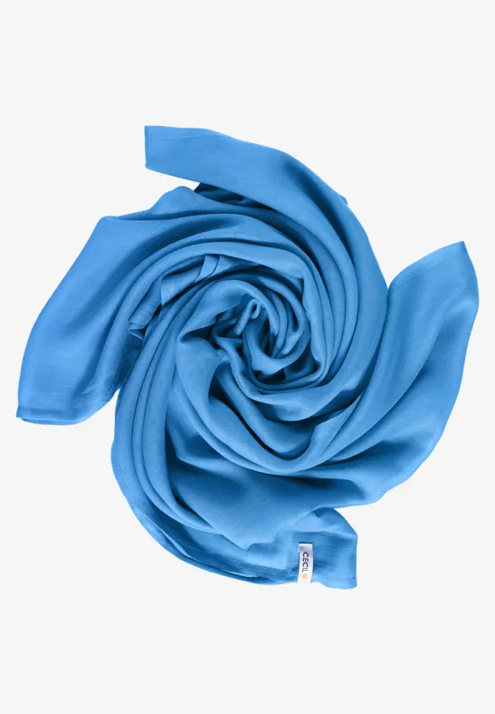 Tour de cou de couleur unie mountain blue