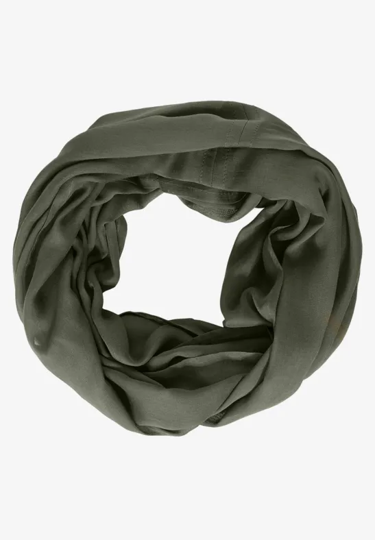Tour de cou de couleur unie utility olive