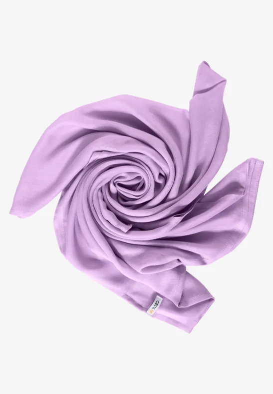 Tour de cou de couleur unie frosty violet