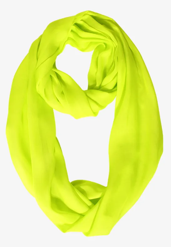 Tour de cou de couleur unie nordic yellow