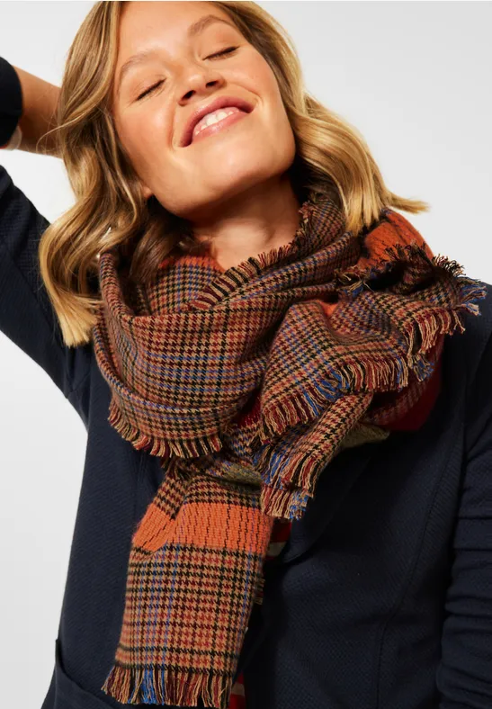 Écharpe cosy avec inscription savannah taupe