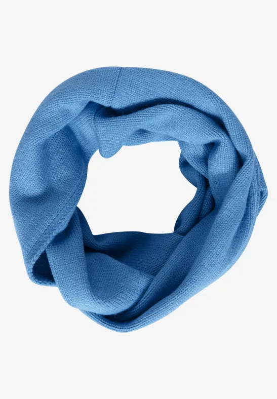 Strick Loop mountain blue melange