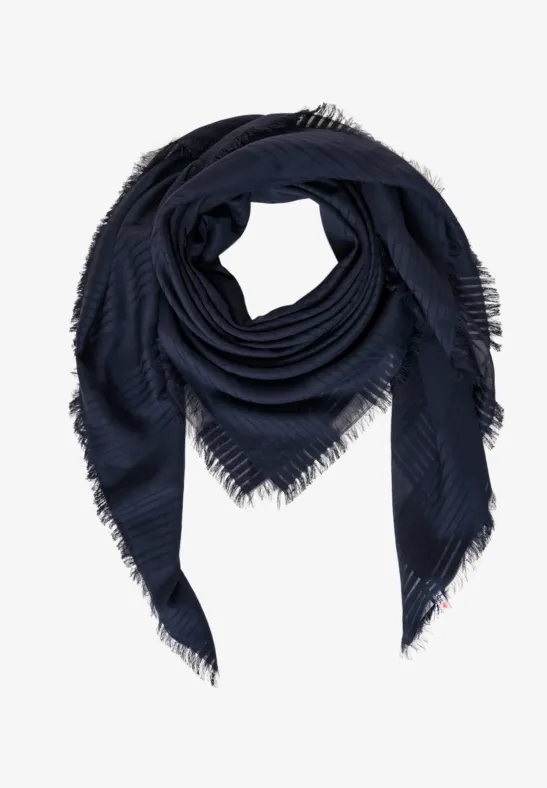 Quadratisches Tuch deep blue