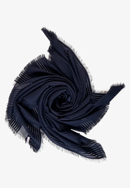 Quadratisches Tuch deep blue