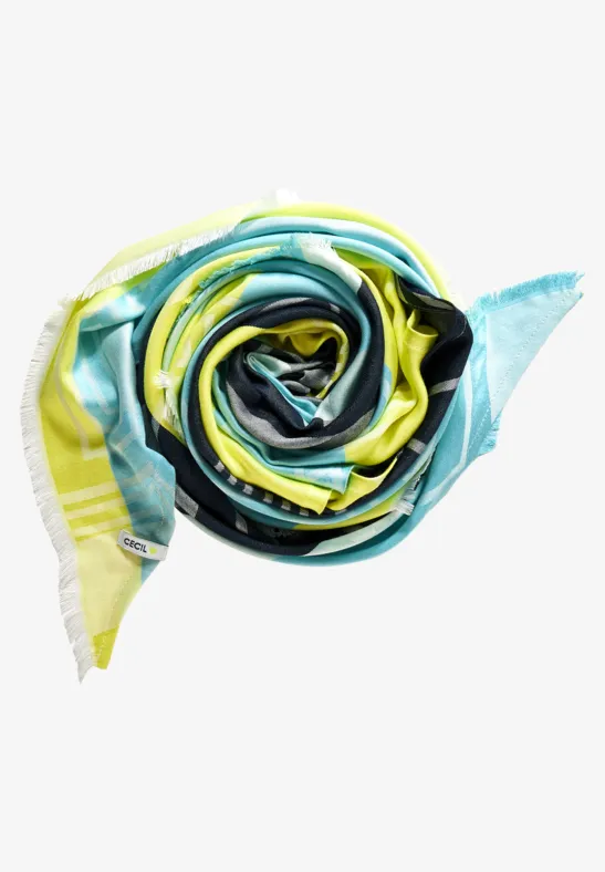 Driehoekige halsdoek navy blue