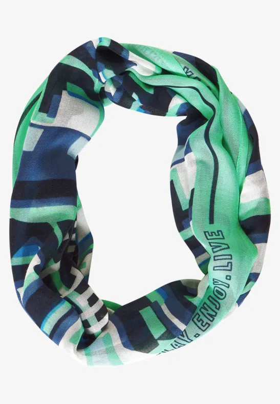 Loop avec imprimé all-over vanilla white