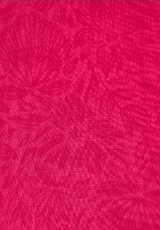 Ronde sjaal met ton-sur-ton print strawberry red