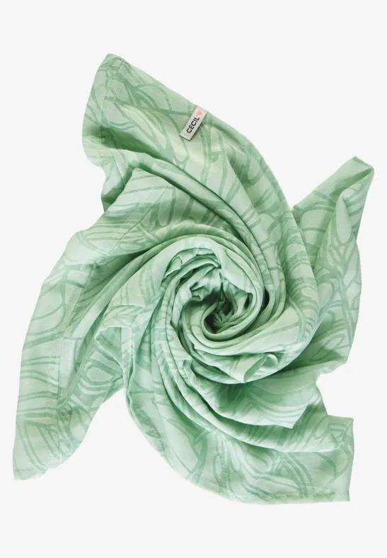 Loop burn-out fresh salvia green