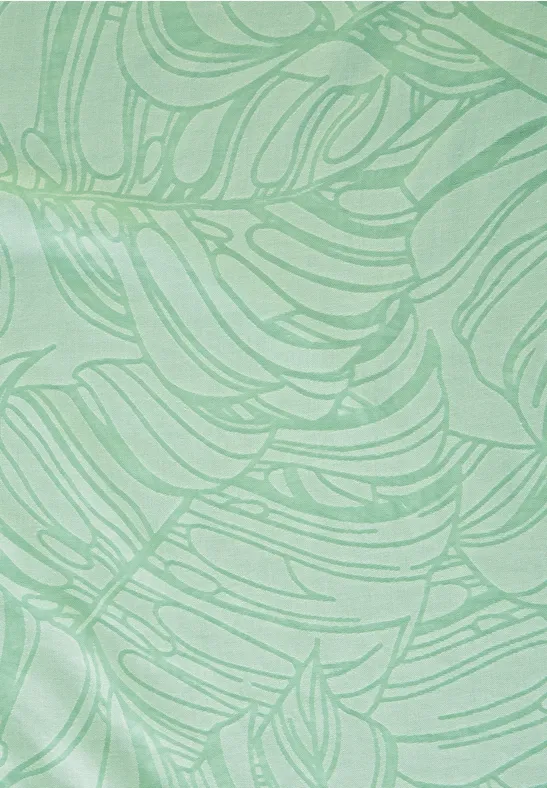 Loop burn-out fresh salvia green