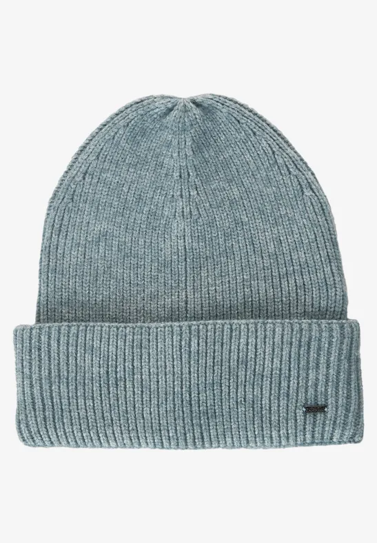 O_Knit Cap adriatic blue melange
