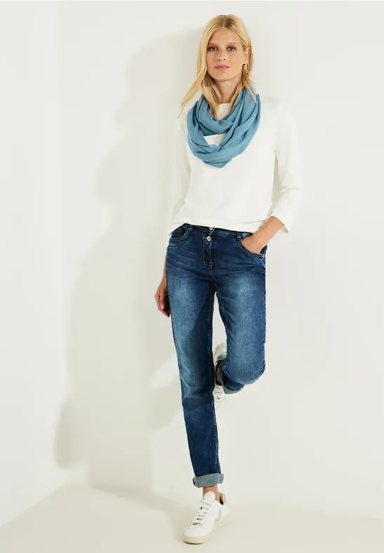 Snood de couleur unie adriatic blue