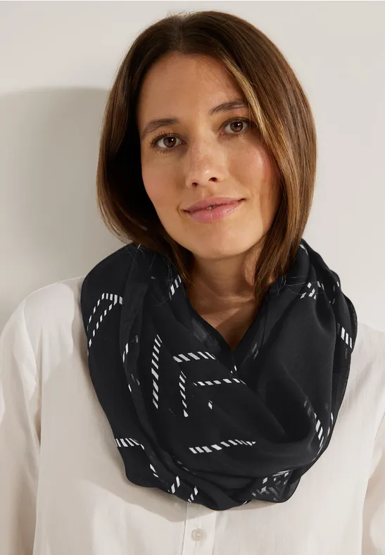 Folienprint Schlauchschal Black