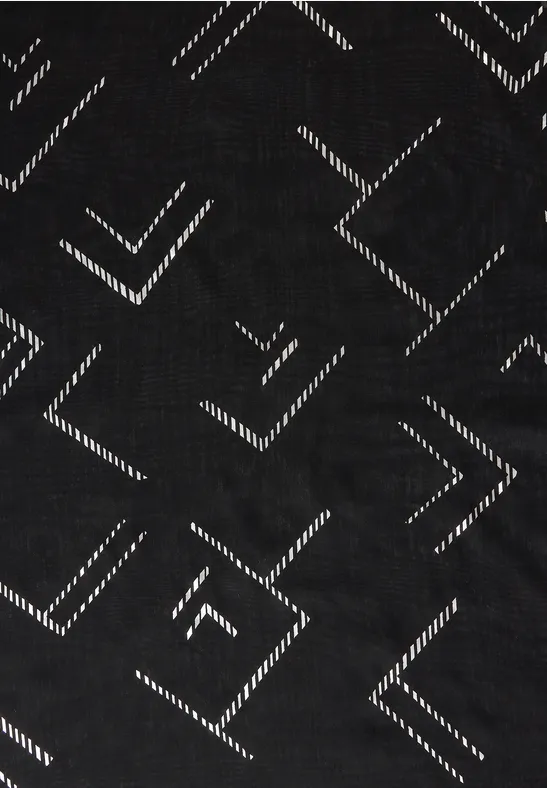 Folienprint Schlauchschal Black