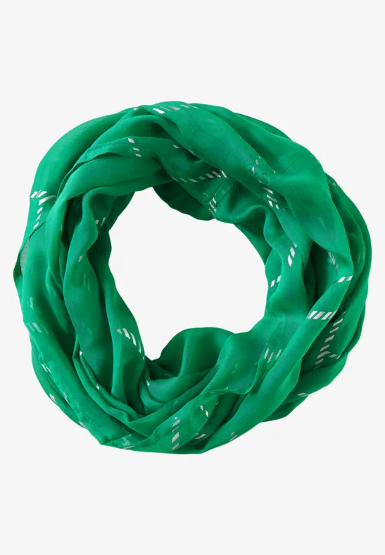 Écharpe tubulaire avec imprimé alu easy green