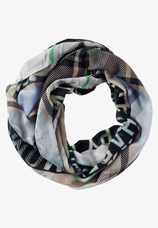 Printloop mit Wording night sky blue