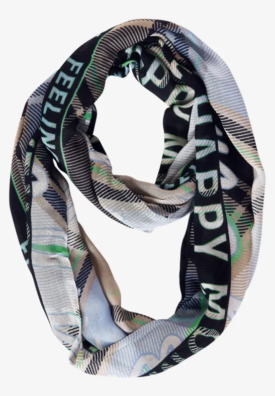 Printloop mit Wording night sky blue