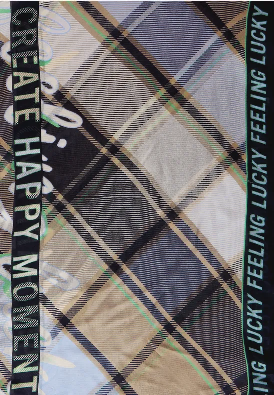 Printloop mit Wording night sky blue