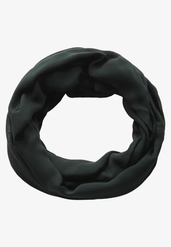 Loop Schal in Unifarbe ink green