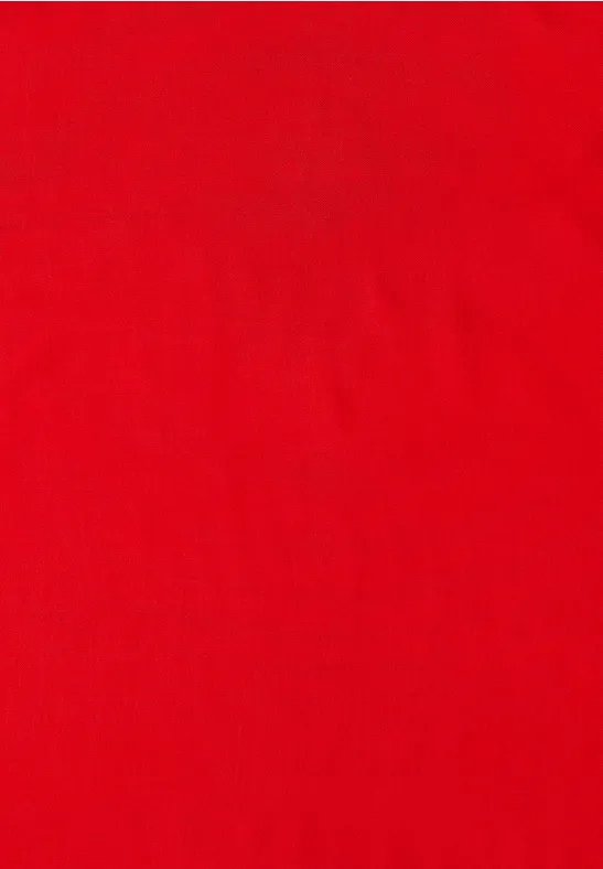 Loop Schal in Unifarbe fiery red