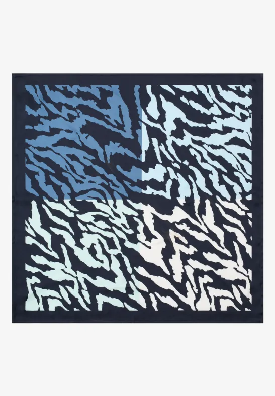 Bandana à motifs dark navy blue