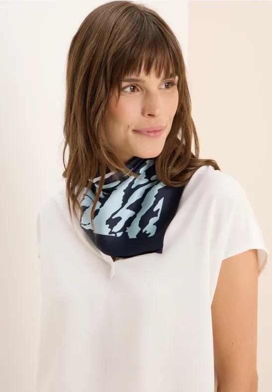 Bandana à motifs dark navy blue