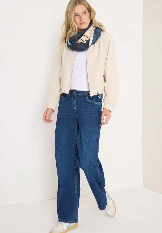 Kuscheliger Loop Schal urban dark blue