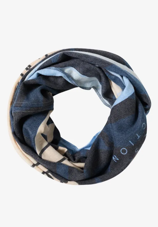 Kuscheliger Loop Schal urban dark blue