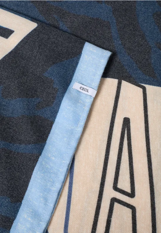 Kuscheliger Loop Schal urban dark blue
