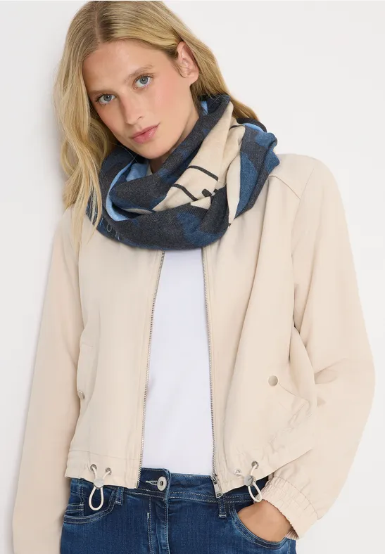 Kuscheliger Loop Schal urban dark blue