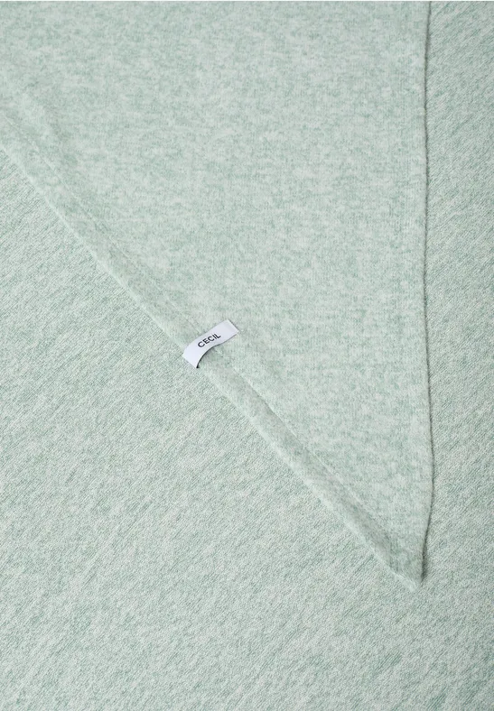 Kuscheliges Dreieckstuch jewel green melange