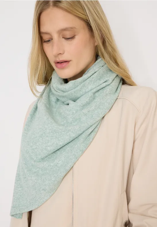 Kuscheliges Dreieckstuch jewel green melange