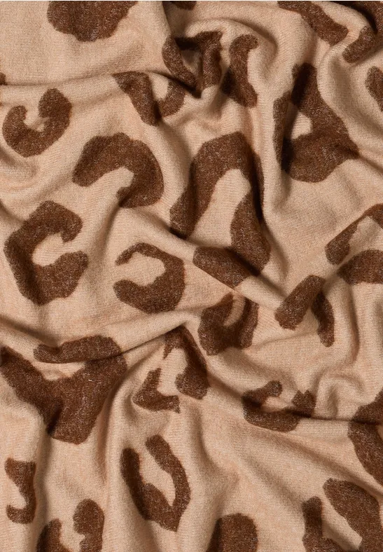 Kuscheliges Dreieckstuch sandalwood beige melange