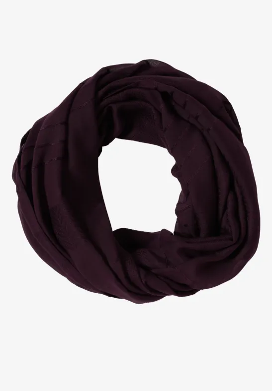 Loop Schal eggplant red