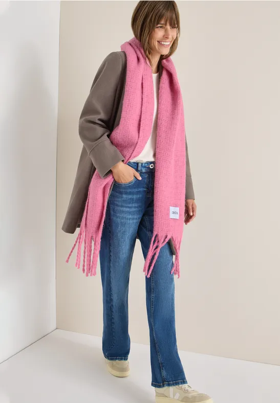 Gezellige sjaal dark blossom melange
