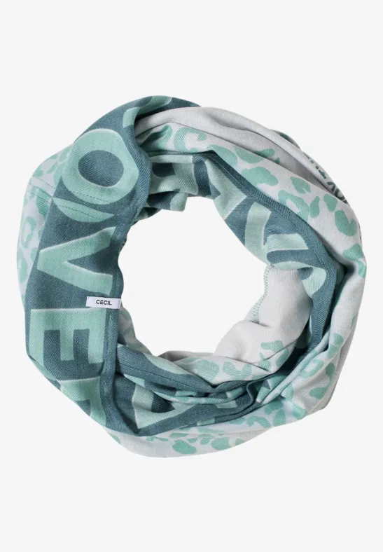 Kuscheliger Loop Schal mint sea green