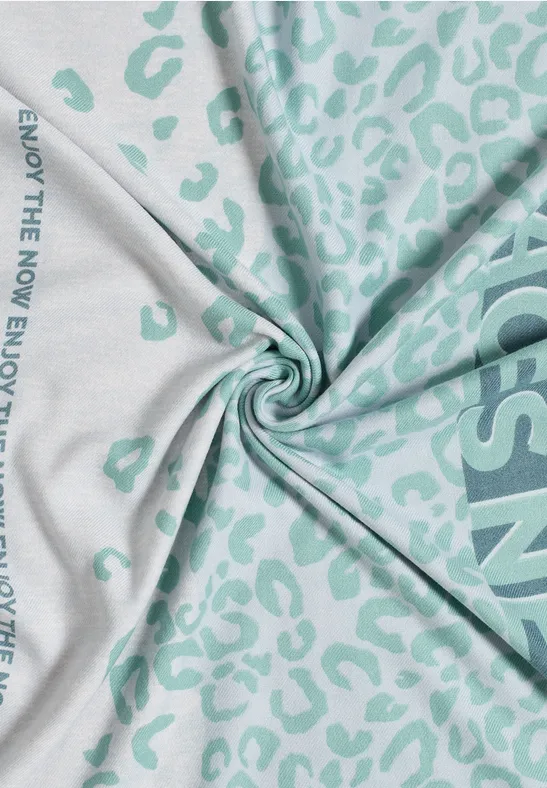 Kuscheliger Loop Schal mint sea green