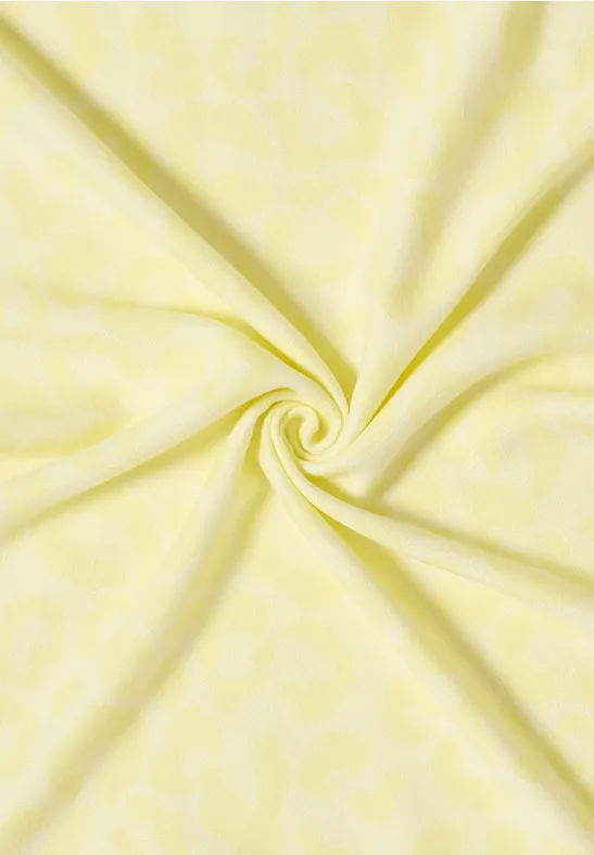 Zachte sjaal iced yellow