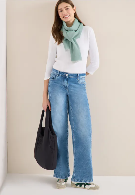 Tuch in Unifarbe mint sea green