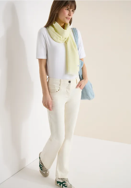 Tuch in Unifarbe iced yellow