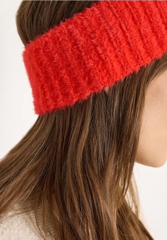 Hoofdband met glitterdetails pumpkin orange
