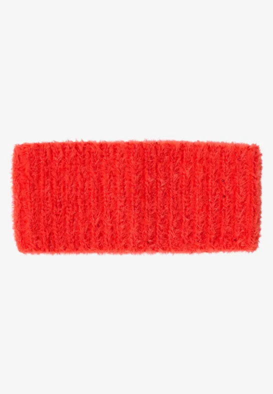 Hoofdband met glitterdetails pumpkin orange