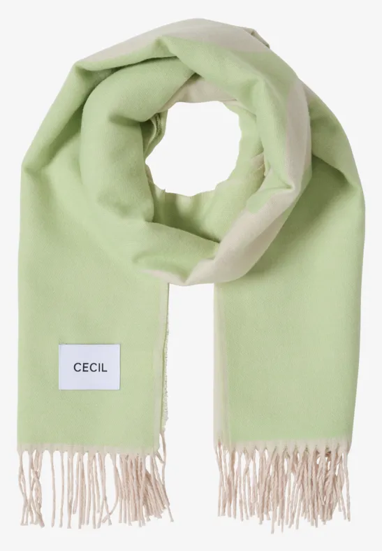 Kuscheliger Schal bamboo green