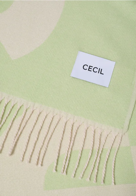 Kuscheliger Schal bamboo green