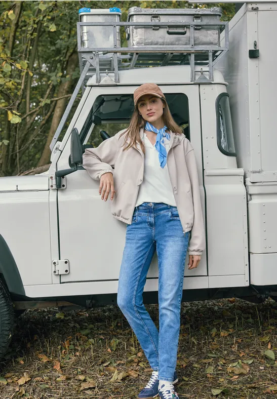 Gemustertes Bandana fountain blue