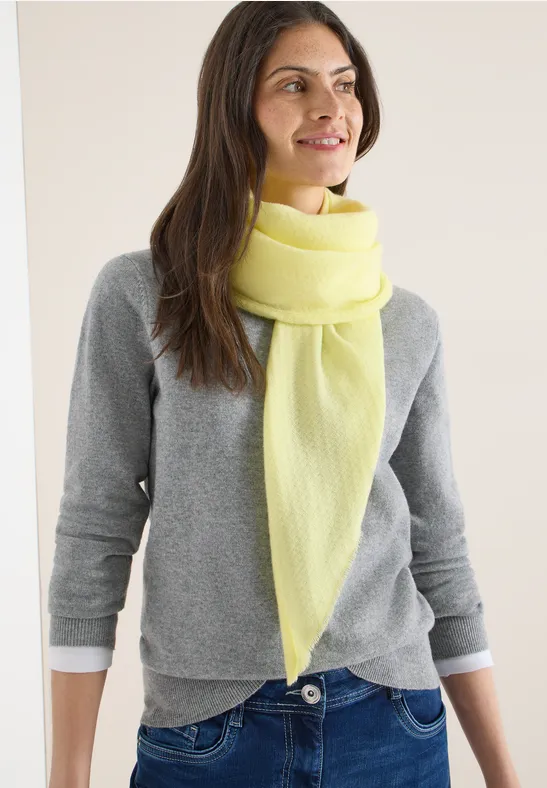 Foulard triangulaire iced yellow