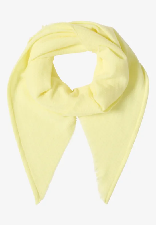Foulard triangulaire iced yellow